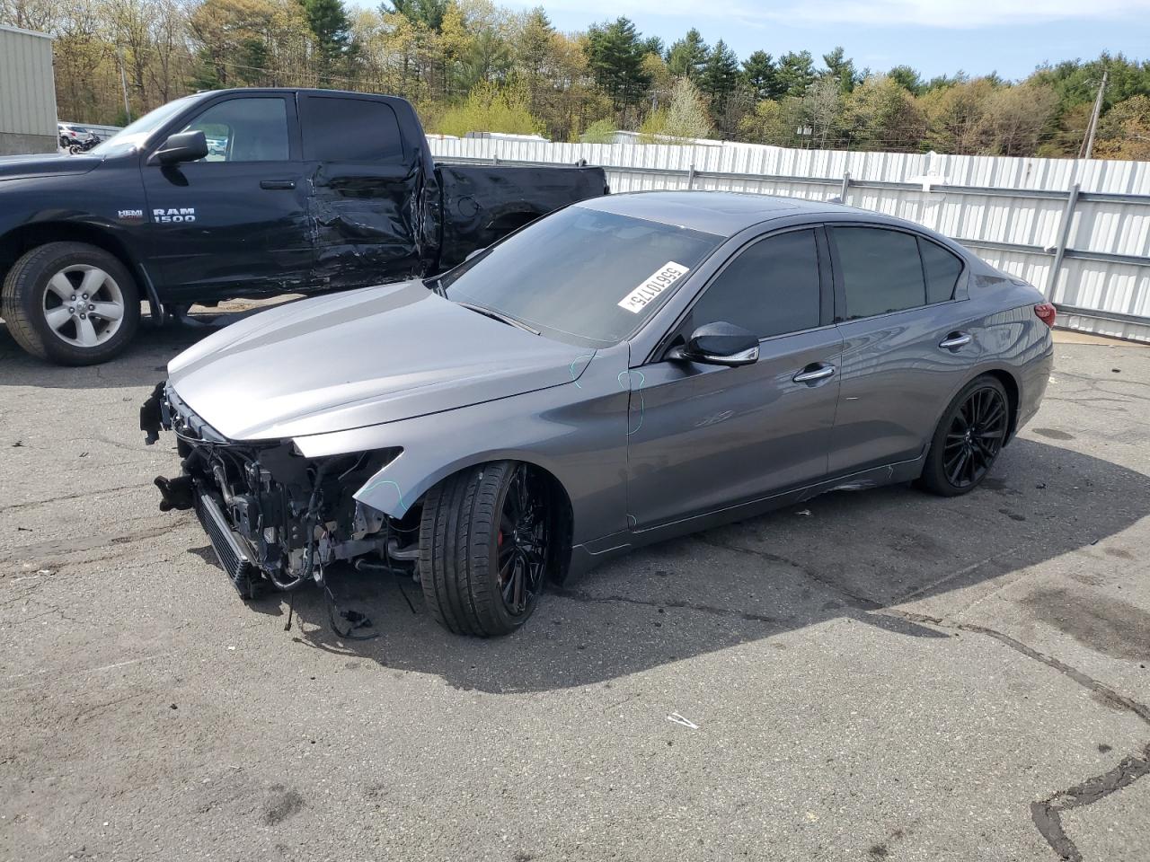 2022 Infiniti Q50 red sp