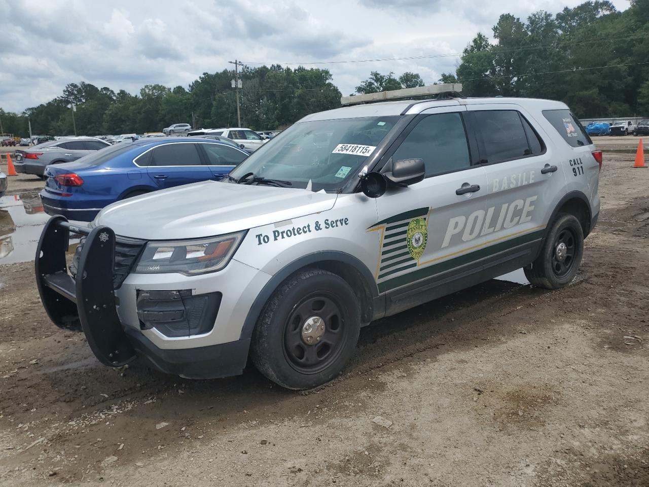 2018 Ford Explorer police interceptor