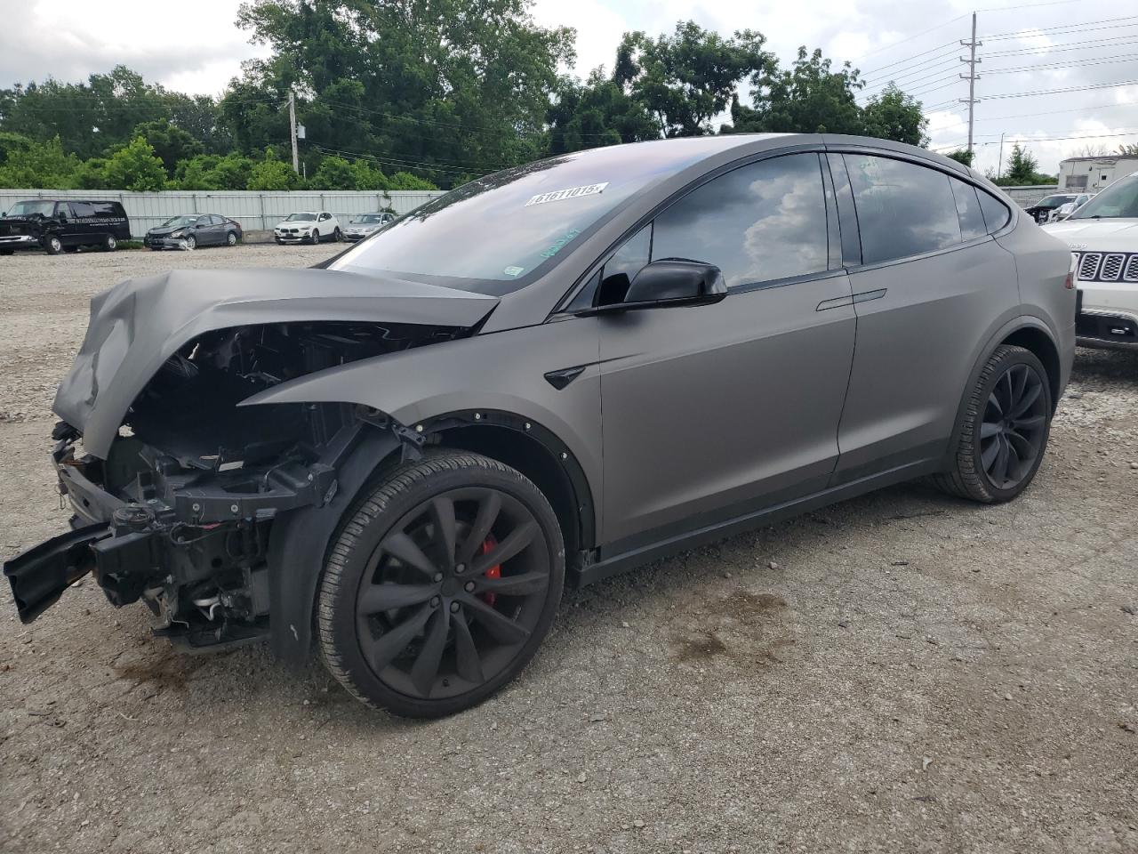 Tesl Model x ev 4d 4wd