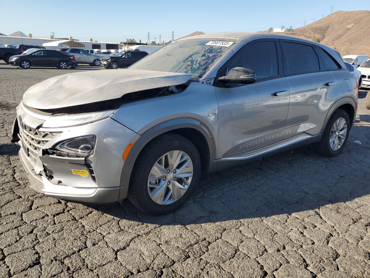 2022 Hyundai Nexo blue
