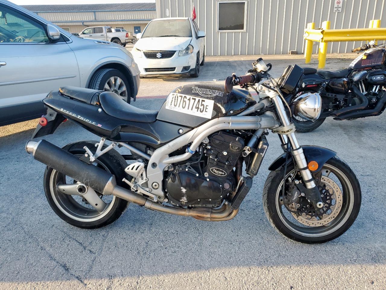 Triumph motorcycle Speed trip