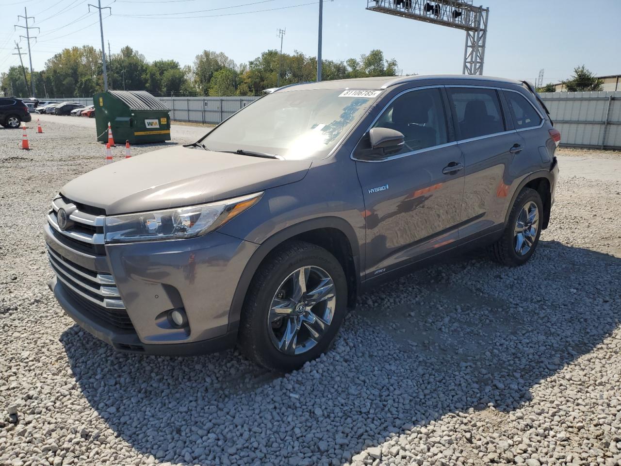 2017 Toyota Highlander hybrid limited