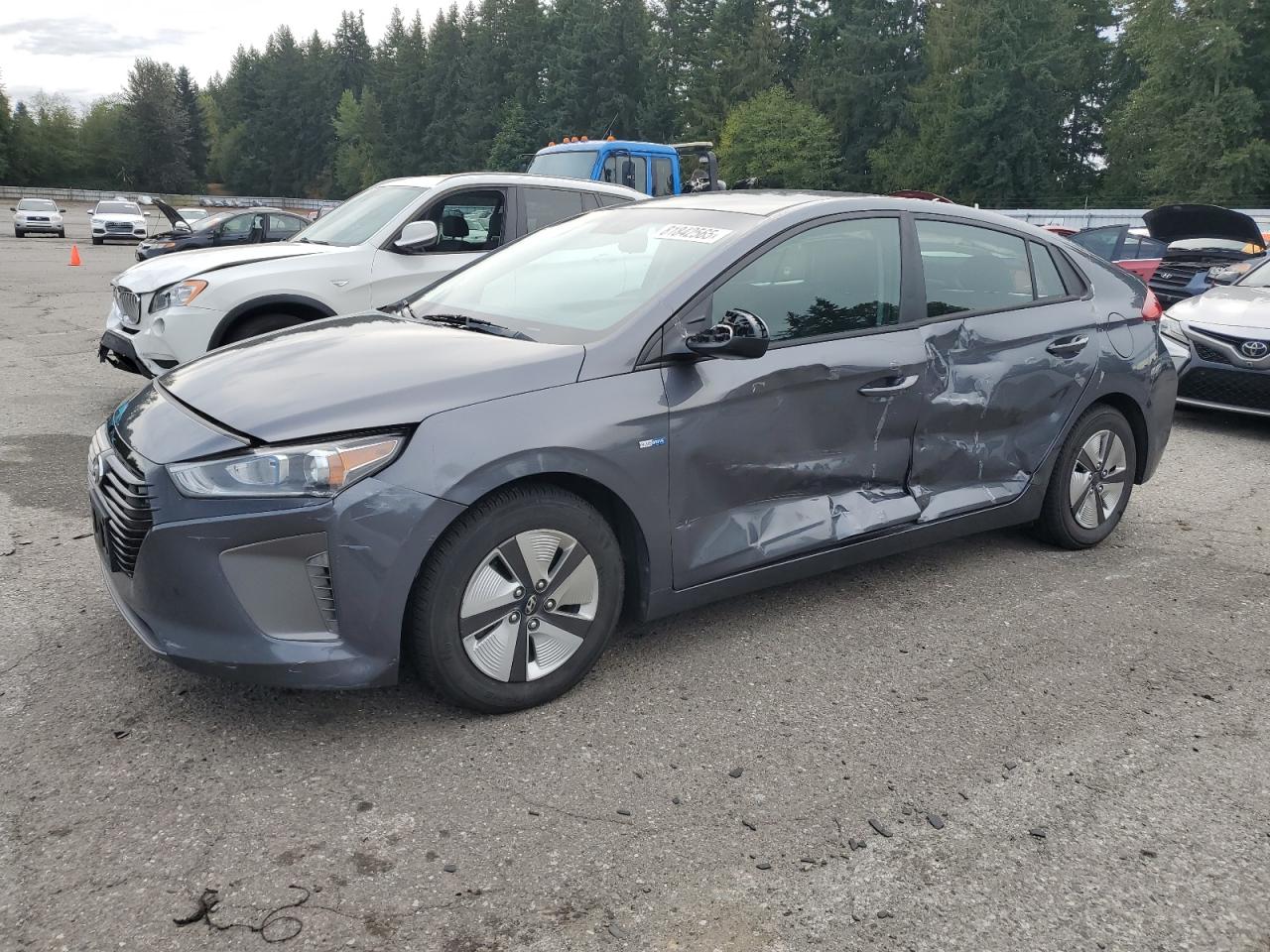 2019 Hyundai Ioniq blue BLUE
