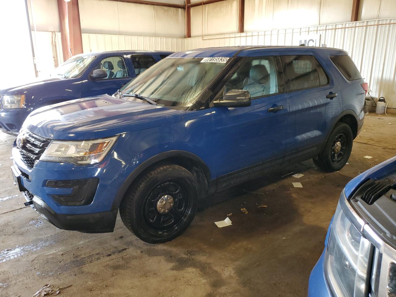 2018 Ford Explorer police interceptor