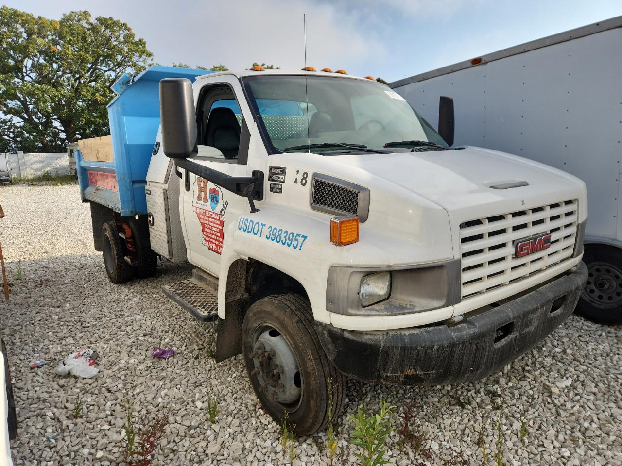 2005 Gmc 4500 dump truck