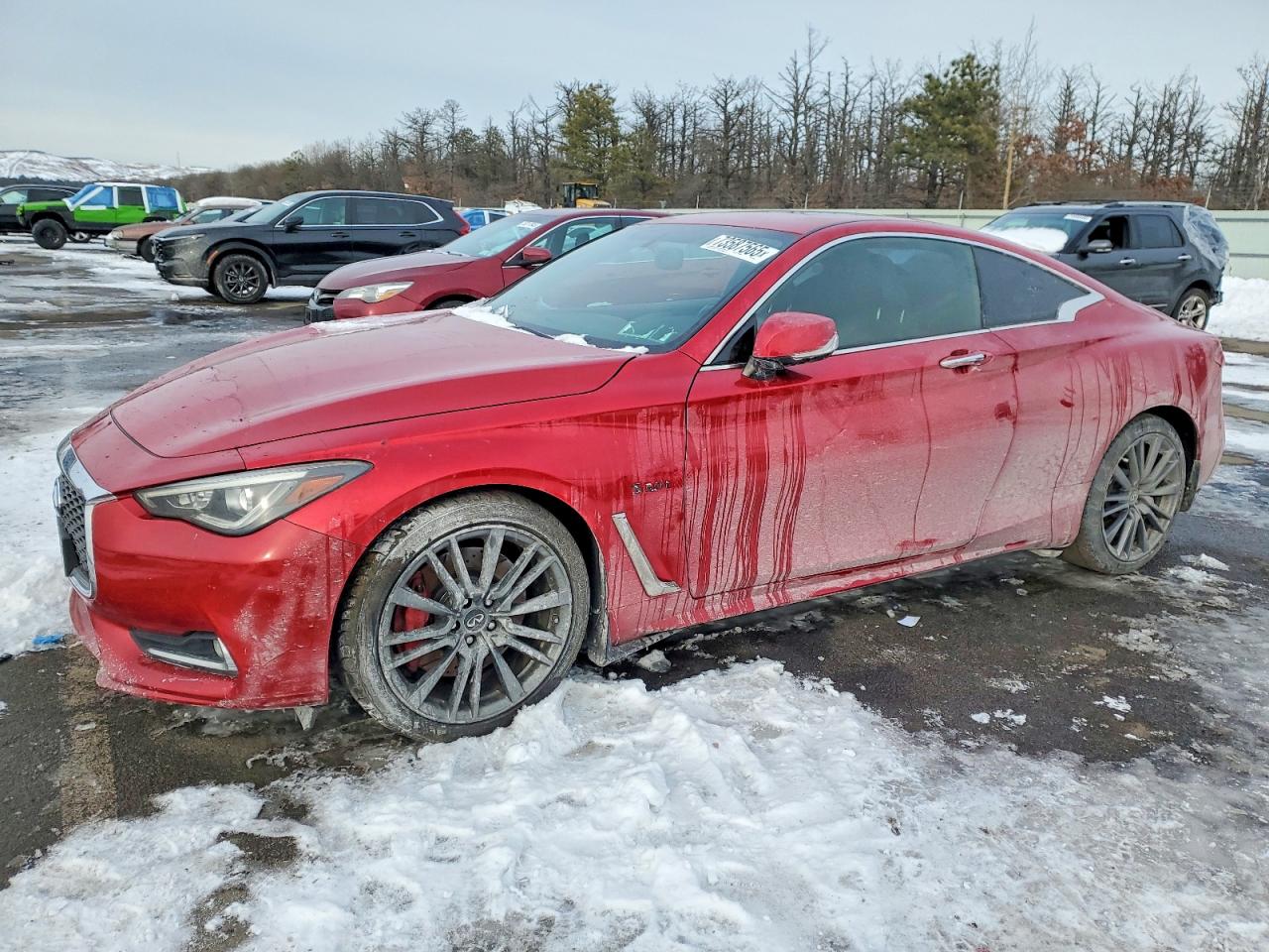 2017 Infiniti Q60 Red Sport 400