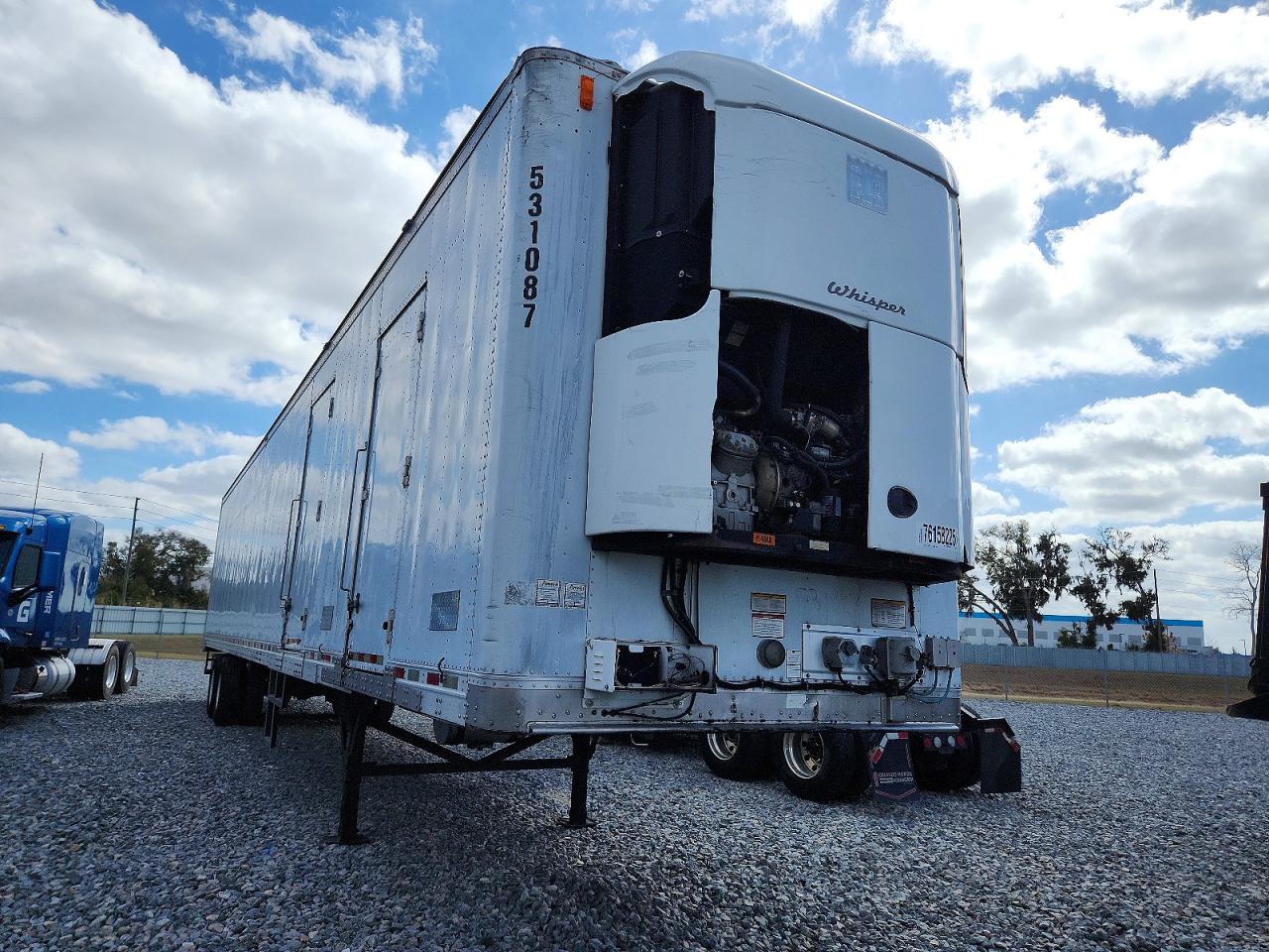 2001 Ggsd Refrigerated Van Trailer