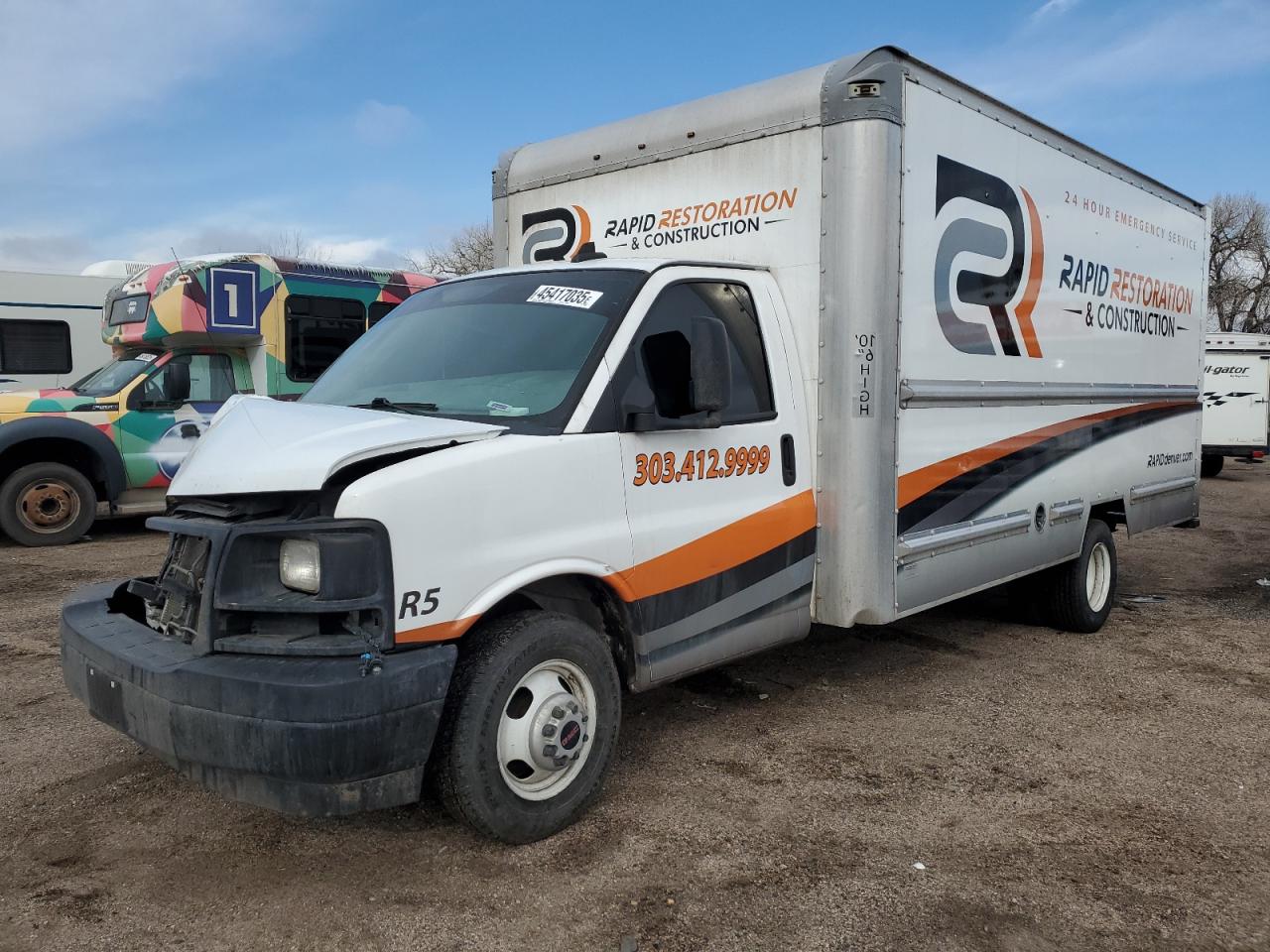 2017 Gmc Savana cut CUTAWAY G3500