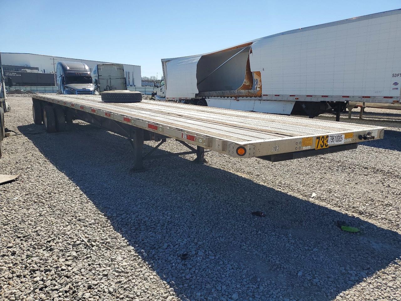 2012 Util Flatbed Trailer