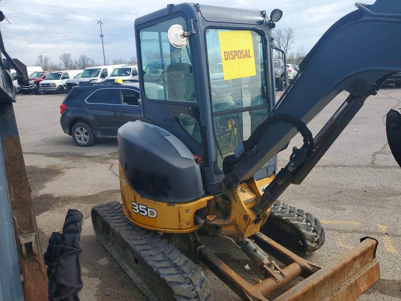 2012 John Deere 35d Min Ex