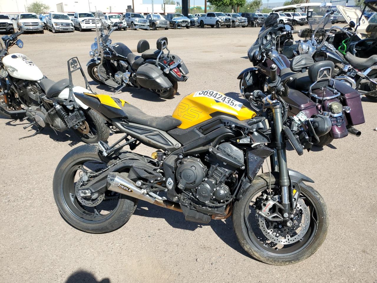 2024 Triumph motorcycle Street tri