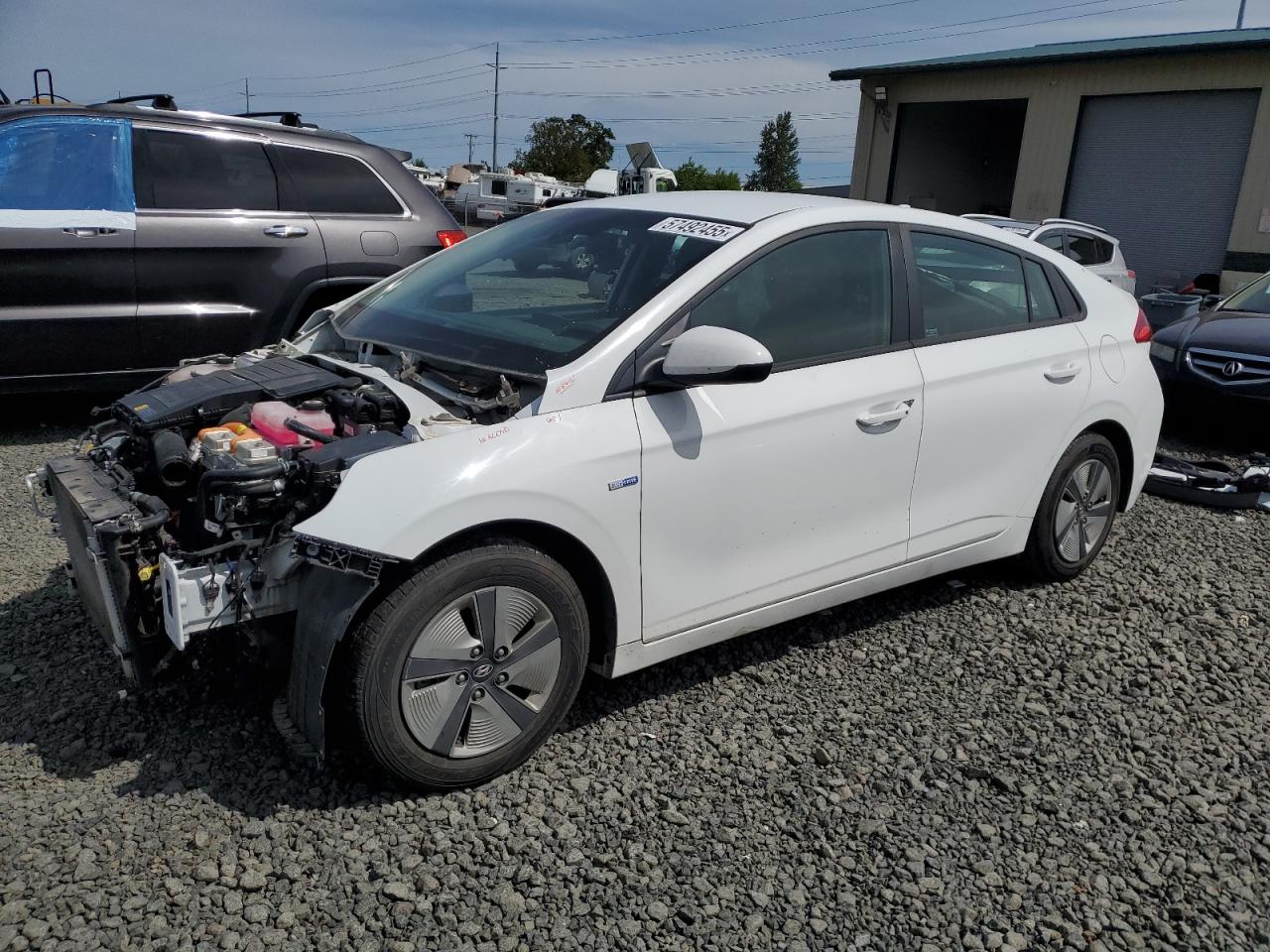 2020 Hyundai Ioniq blue BLUE