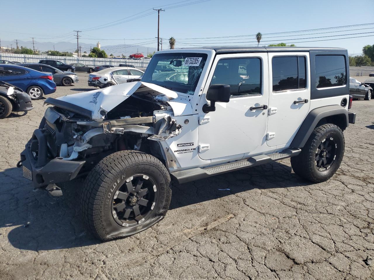 2014 Jeep Wrangler unlimited sport SPORT