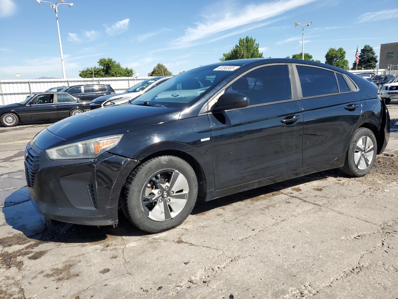 2017 Hyundai Ioniq blue BLUE