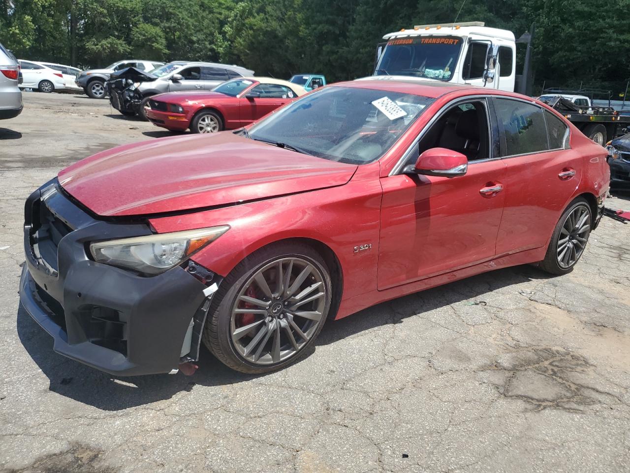 2017 Infiniti Q50 red sp RED SPORT 400