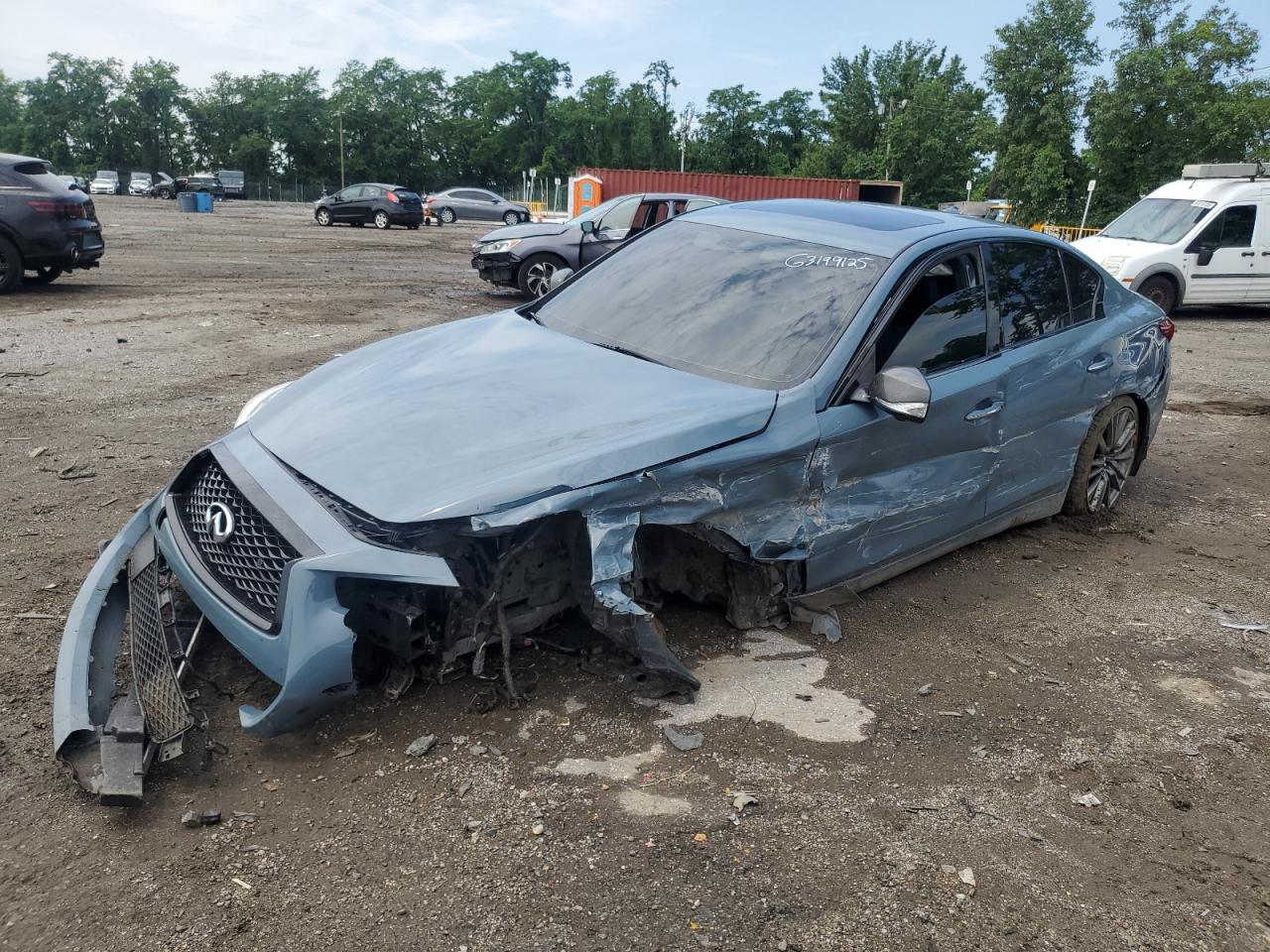 2021 Infiniti Q50 red sp RED SPORT 400