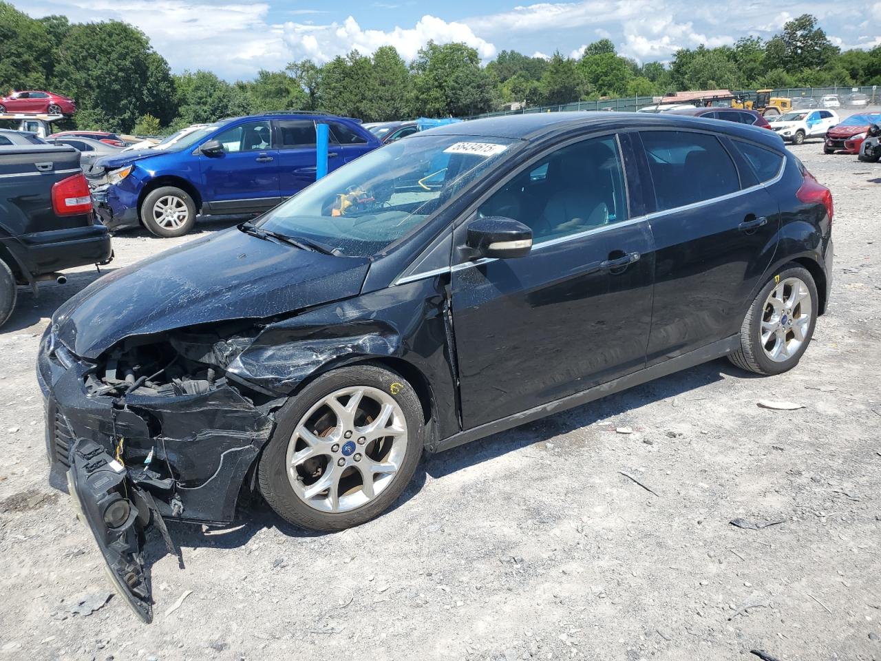 2014 Ford Focus titanium TITANIUM