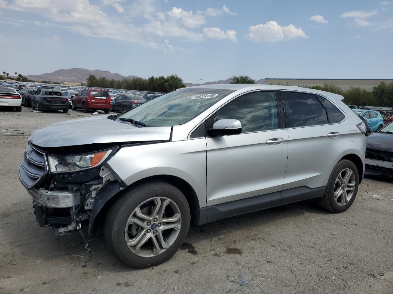 2017 Ford Edge titanium TITANIUM