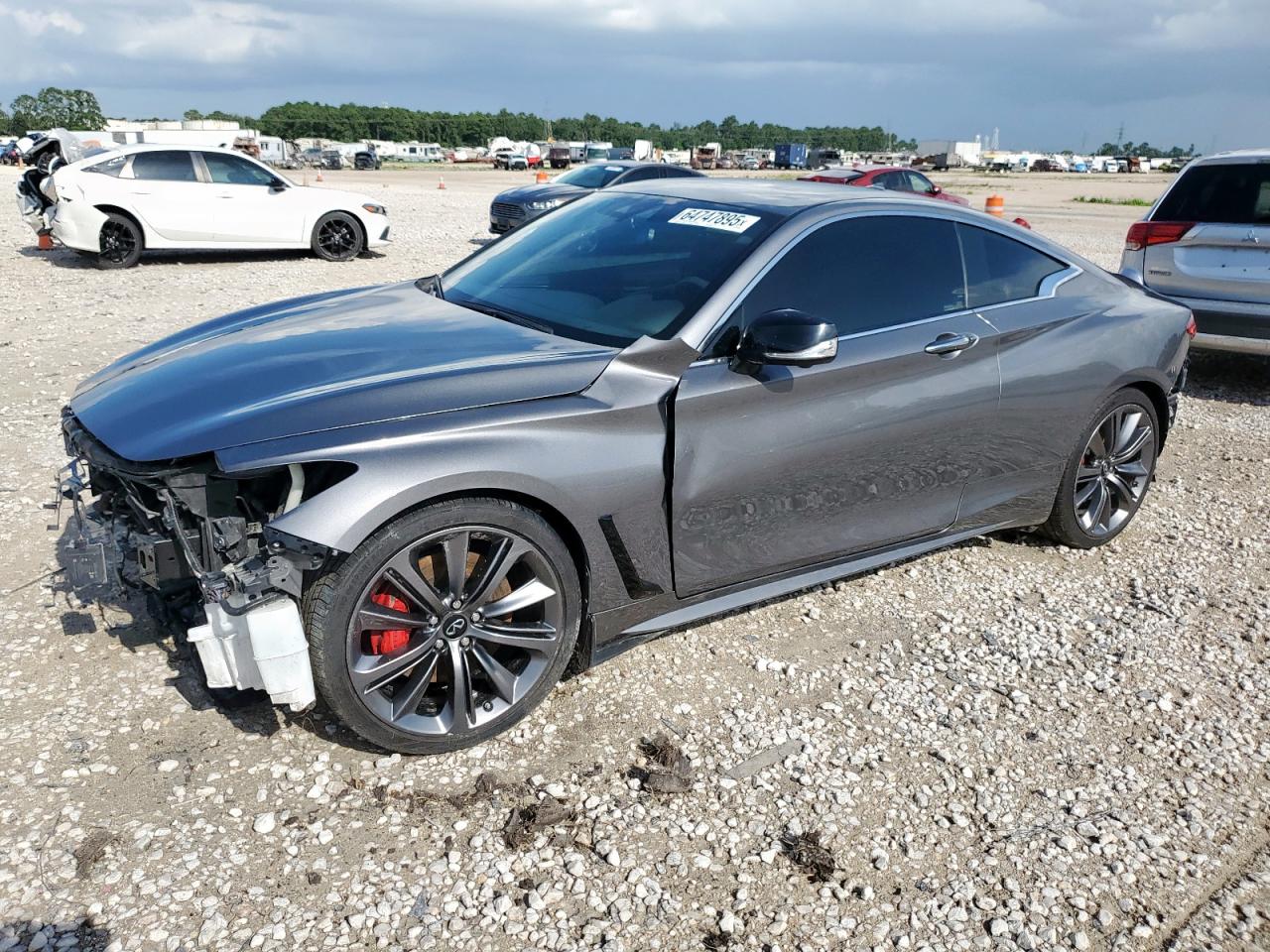 2021 Infiniti Q60 red sp RED SPORT 400