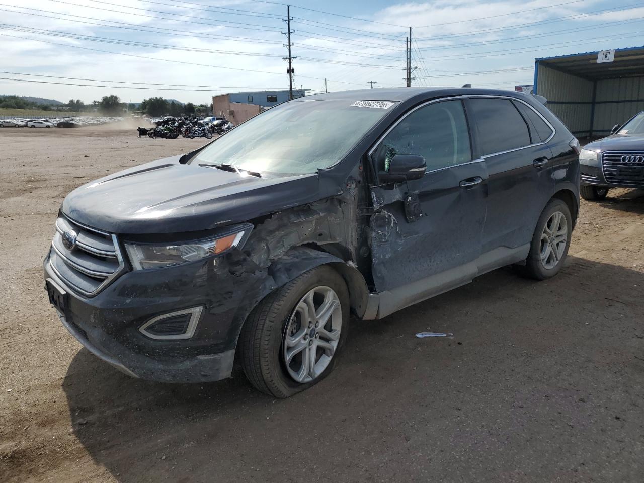 2018 Ford Edge titanium TITANIUM