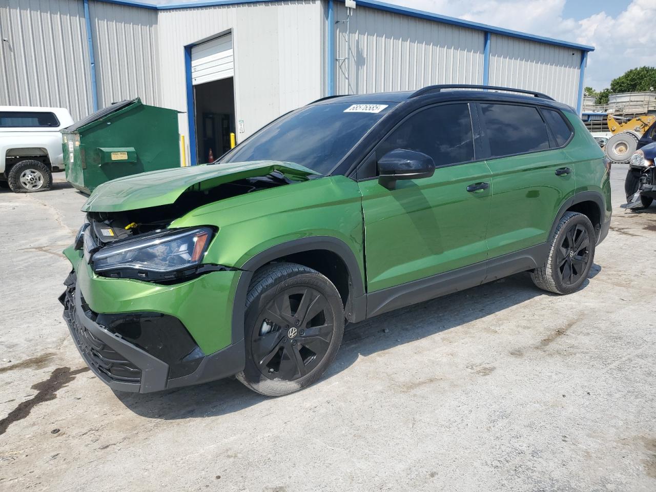 2025 Volkswagen Taos se black SE BLACK
