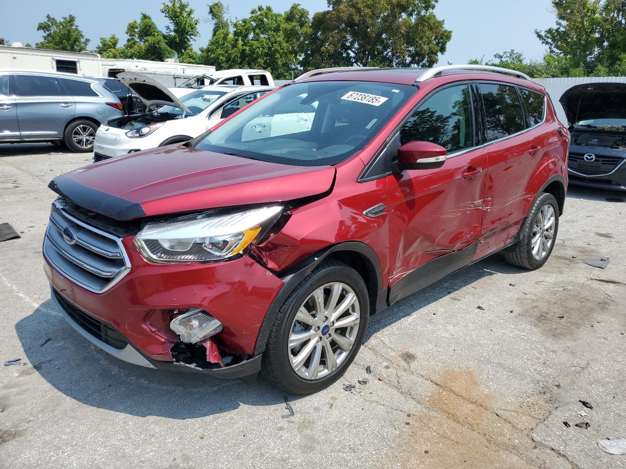 2017 Ford Escape titanium TITANIUM