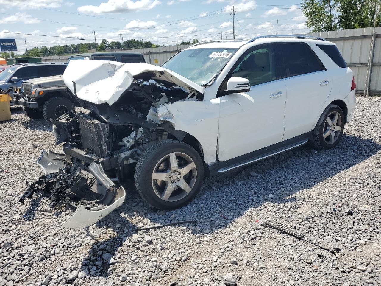 2015 Mercedes-benz Ml 350 4ma 350 4MATIC