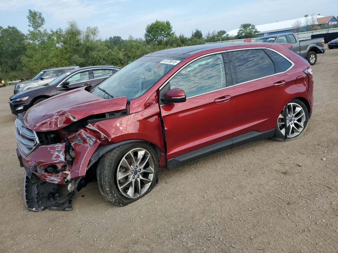 2018 Ford Edge titan TITANIUM