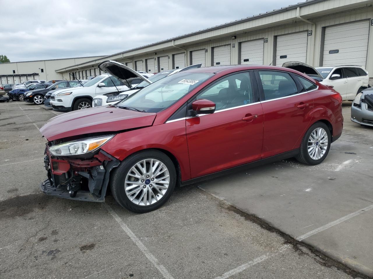 2016 Ford Focus titanium TITANIUM