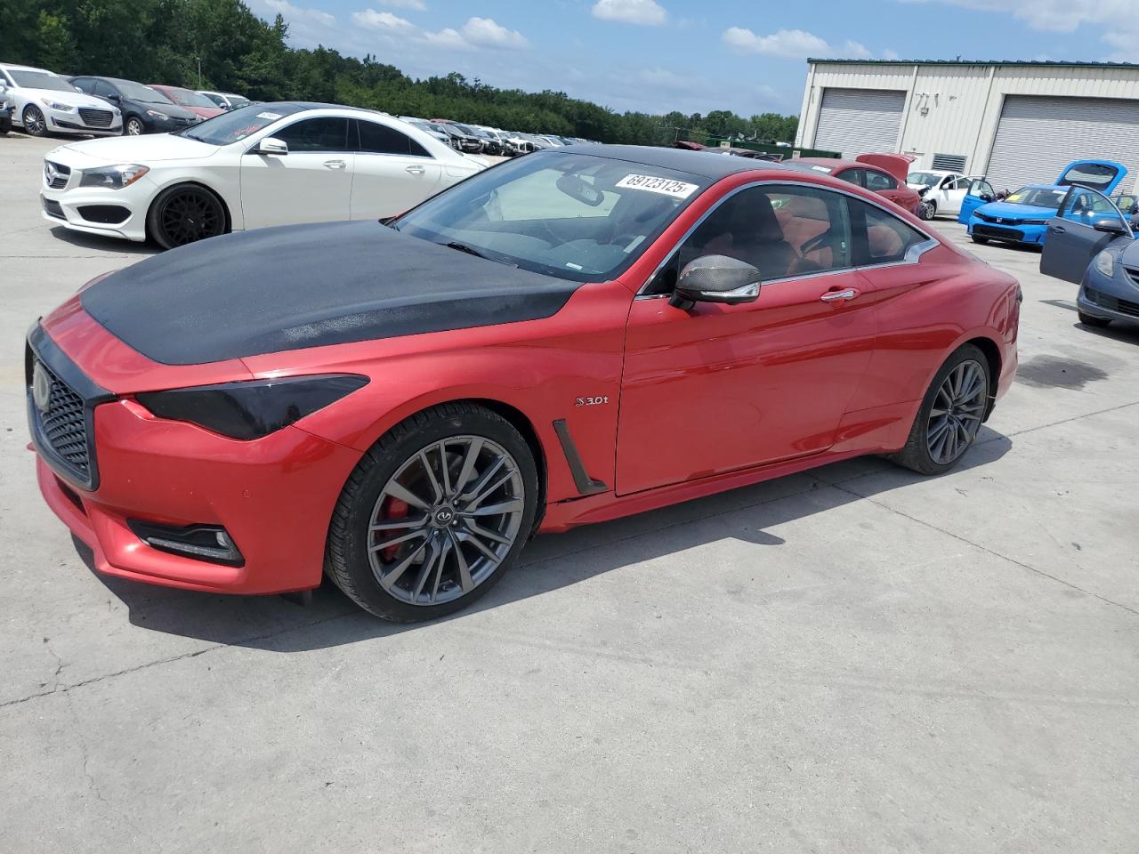 2017 Infiniti Q60 Red Sport 400