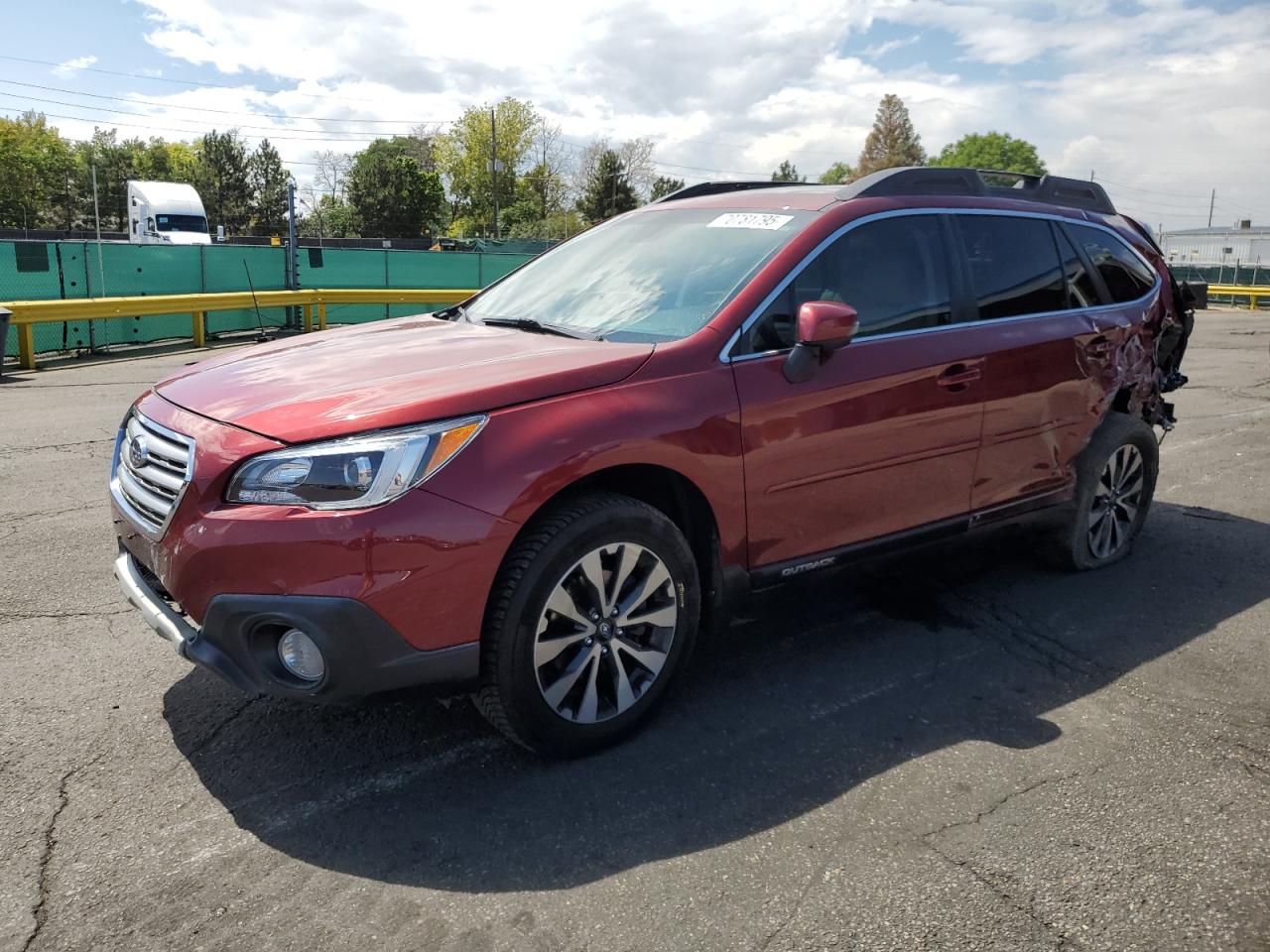 2017 Subaru Outback 2. 2.5I LIMITED