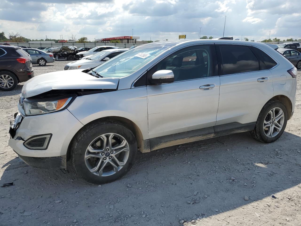 2016 Ford Edge titanium TITANIUM