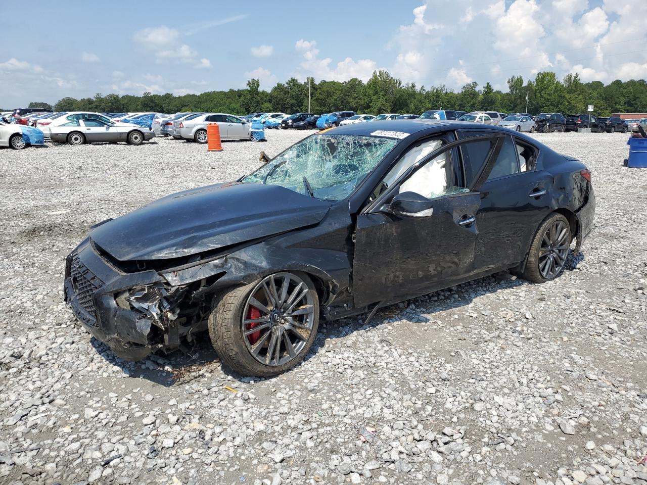 2021 Infiniti Q50 red sp RED SPORT 400