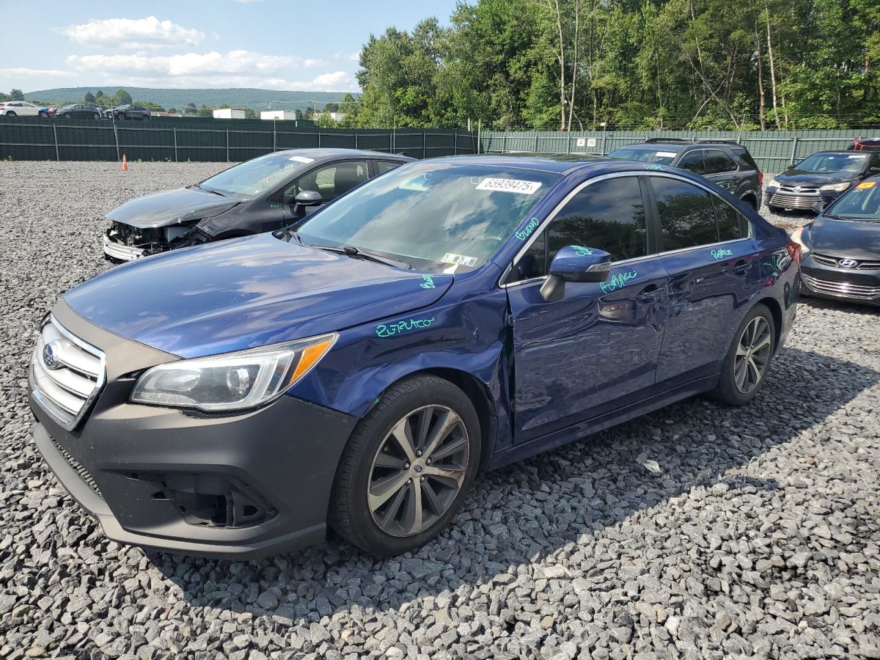 2017 Subaru Legacy 2.5 2.5I LIMITED