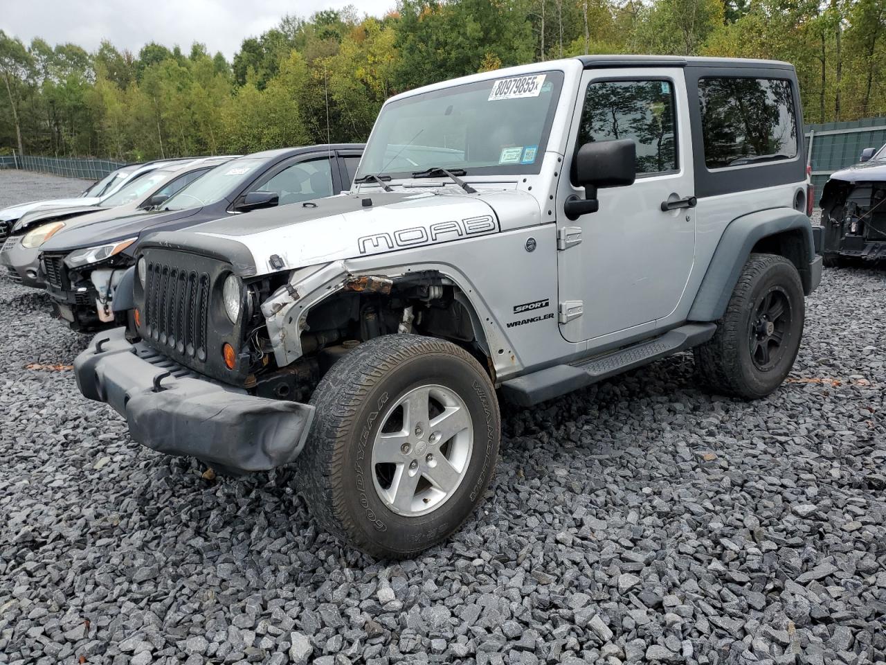 2012 Jeep Wrangler s SPORT