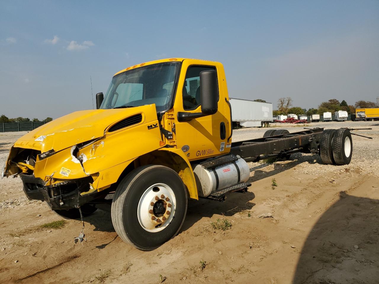 2022 International Mv607 Truck Cab And Chassis