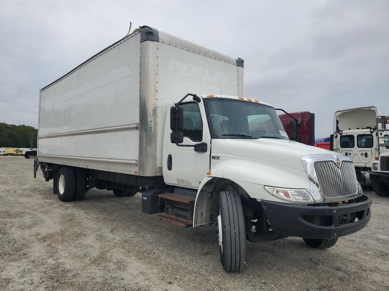 2021 International Mv607 Refrigerated Box Truck