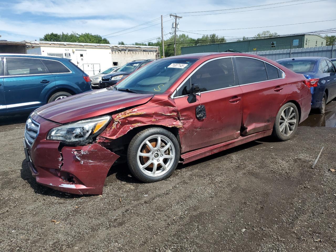 2016 Subaru Legacy 2.5 2.5I LIMITED