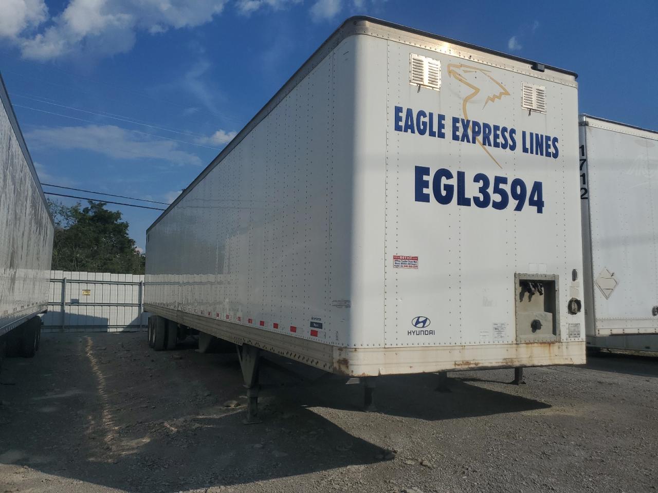Hyundai V12530112-ajrs Dry Van Trailer