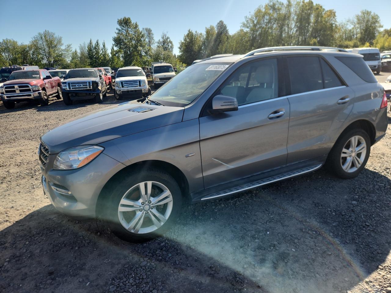 2012 Mercedes-benz Ml-class Ml 350 Bluetec