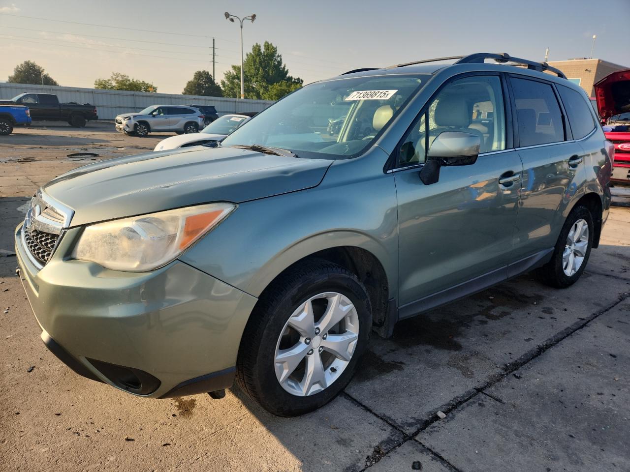 2014 Subaru Forester 2 2.5I LIMITED