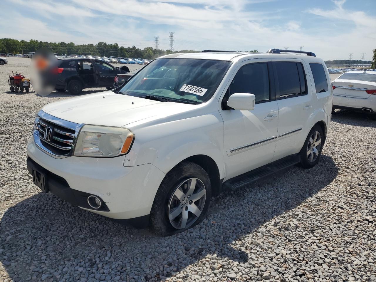 2012 Honda Pilot tour TOURING