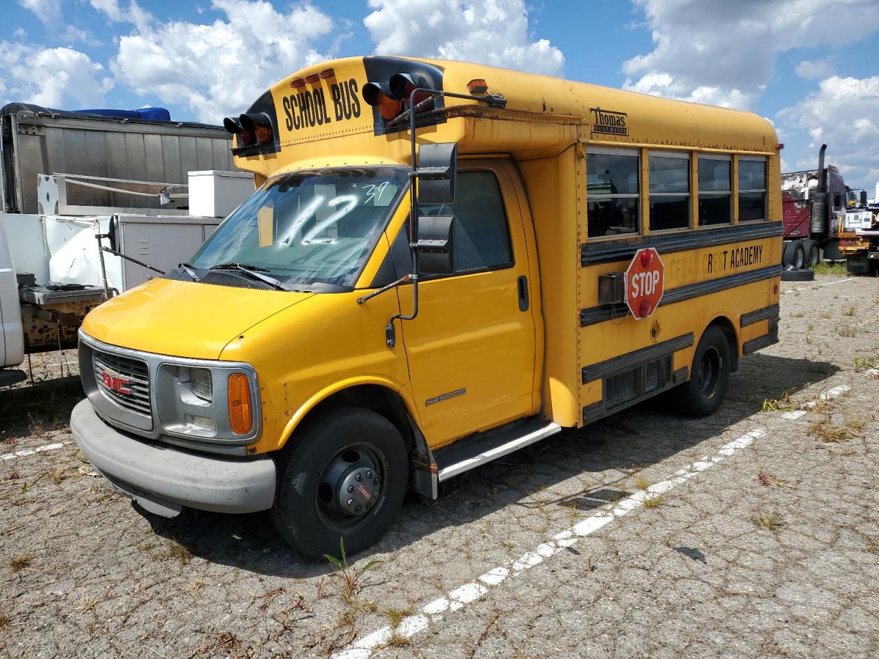 2002 Gmc Savana Cutaway G3500