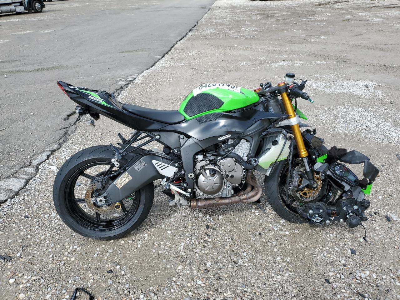 2014 Kawasaki Zx636 F