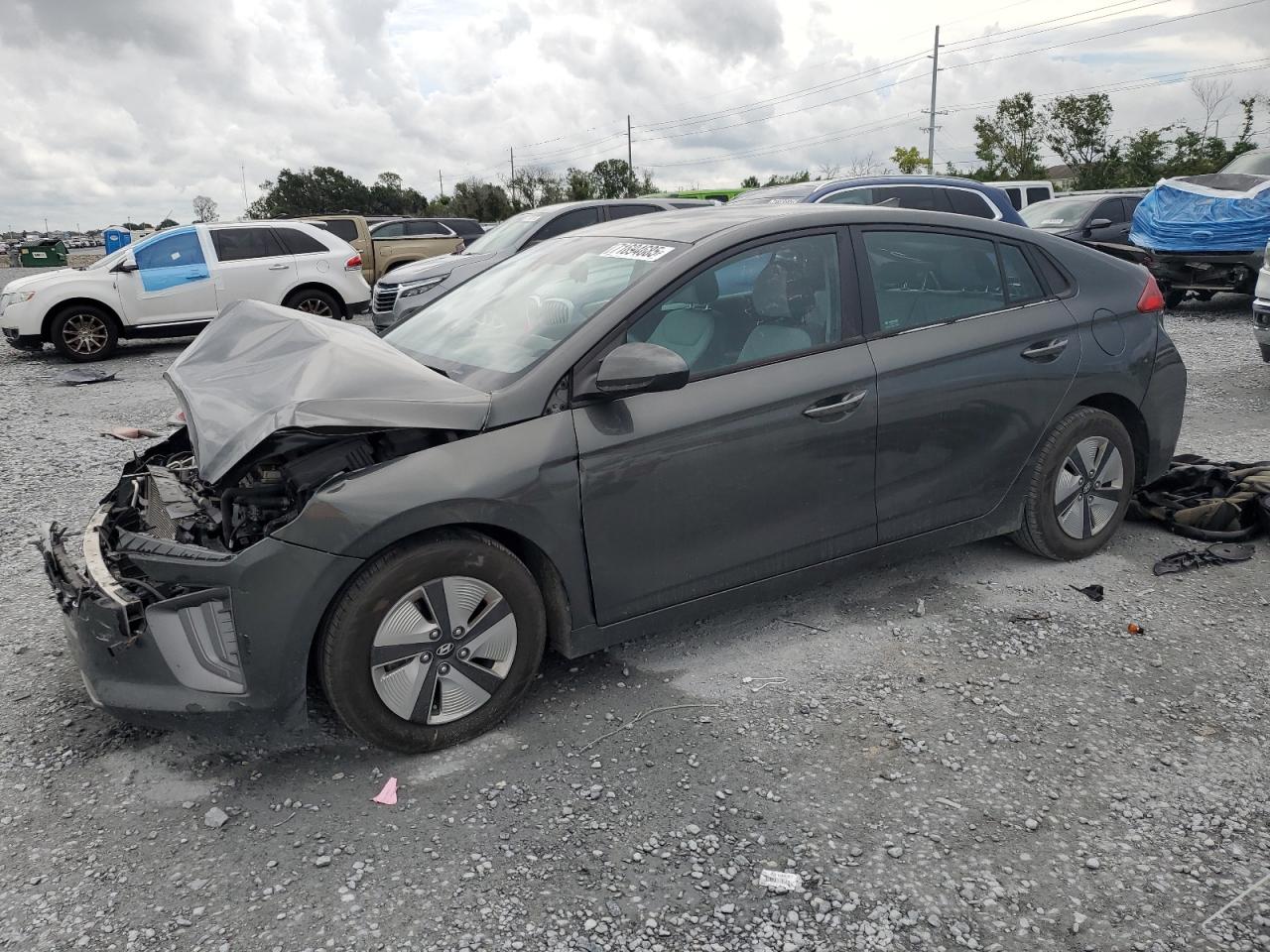 2021 Hyundai Ioniq blue BLUE