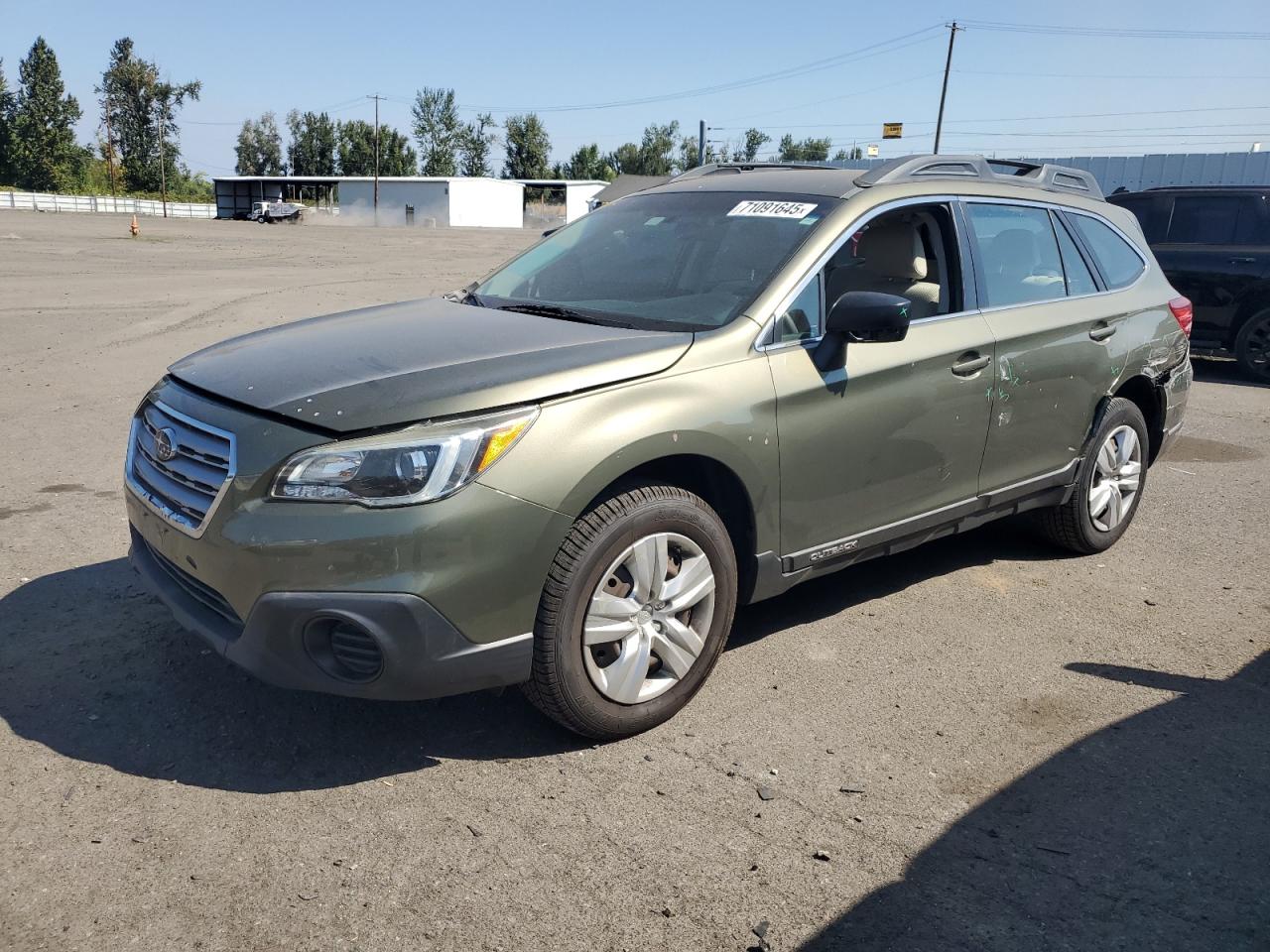 2016 Subaru Outback 2. 2.5I