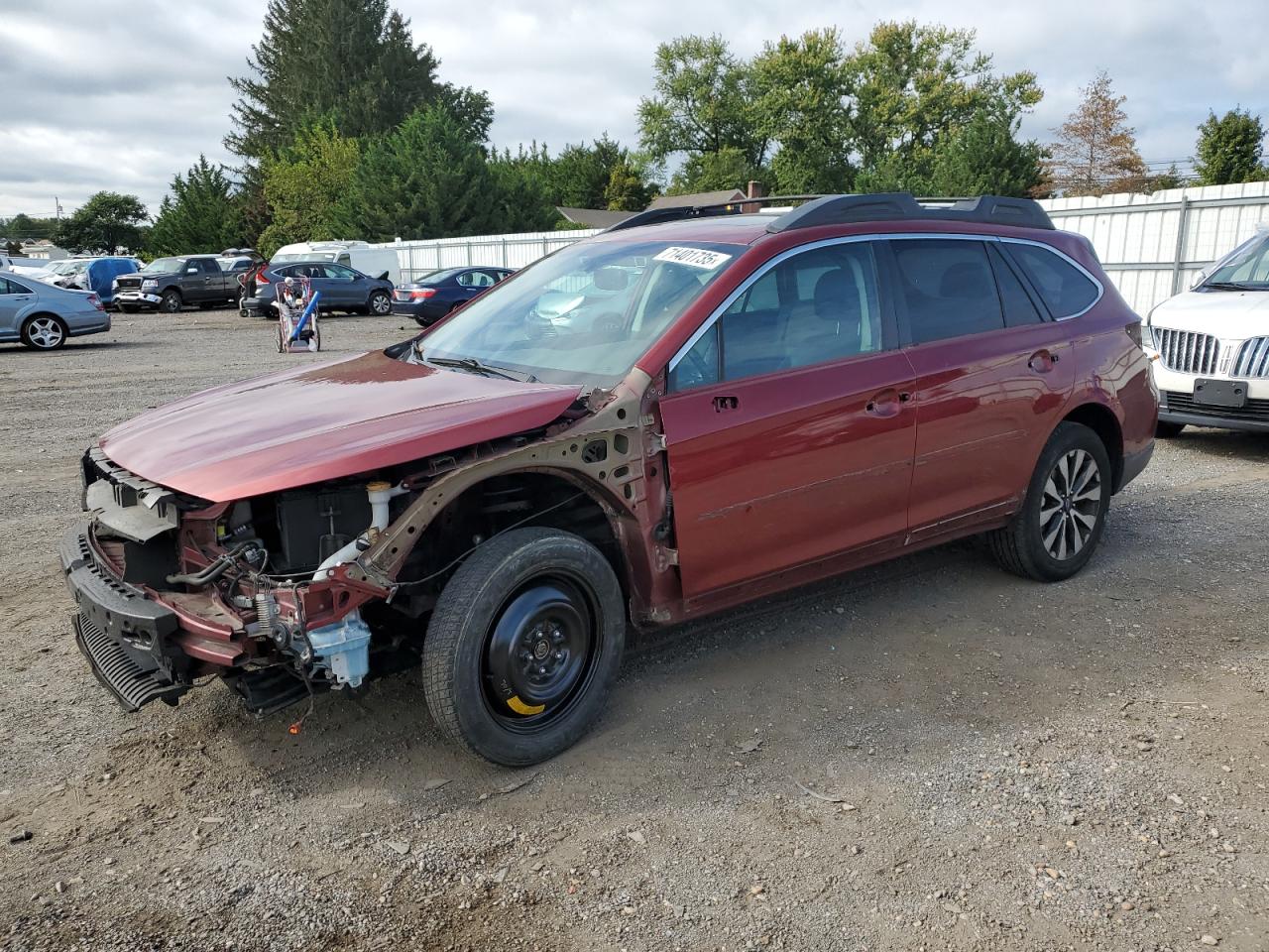 2016 Subaru Outback 2. 2.5I LIMITED