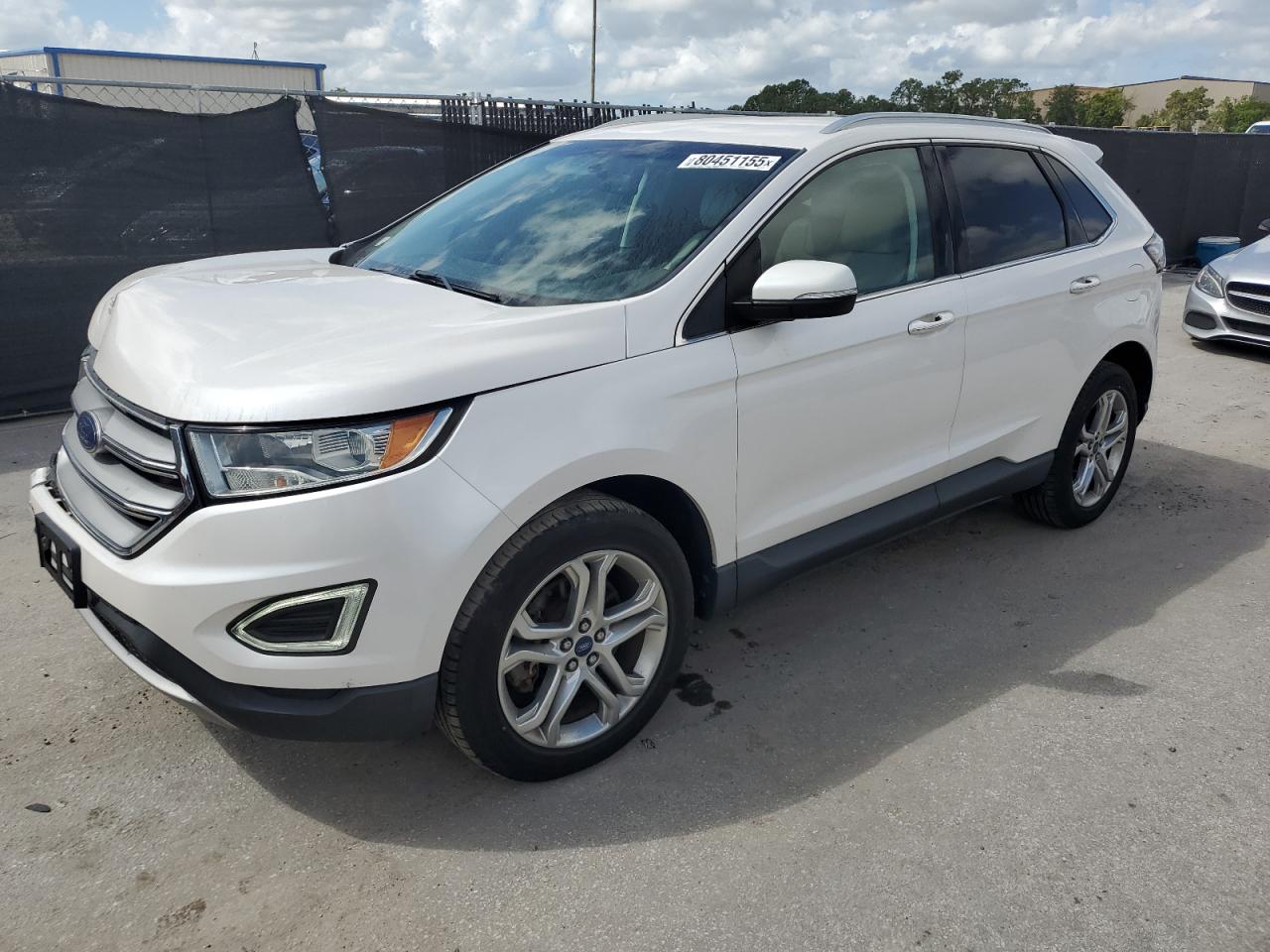 2017 Ford Edge titanium TITANIUM