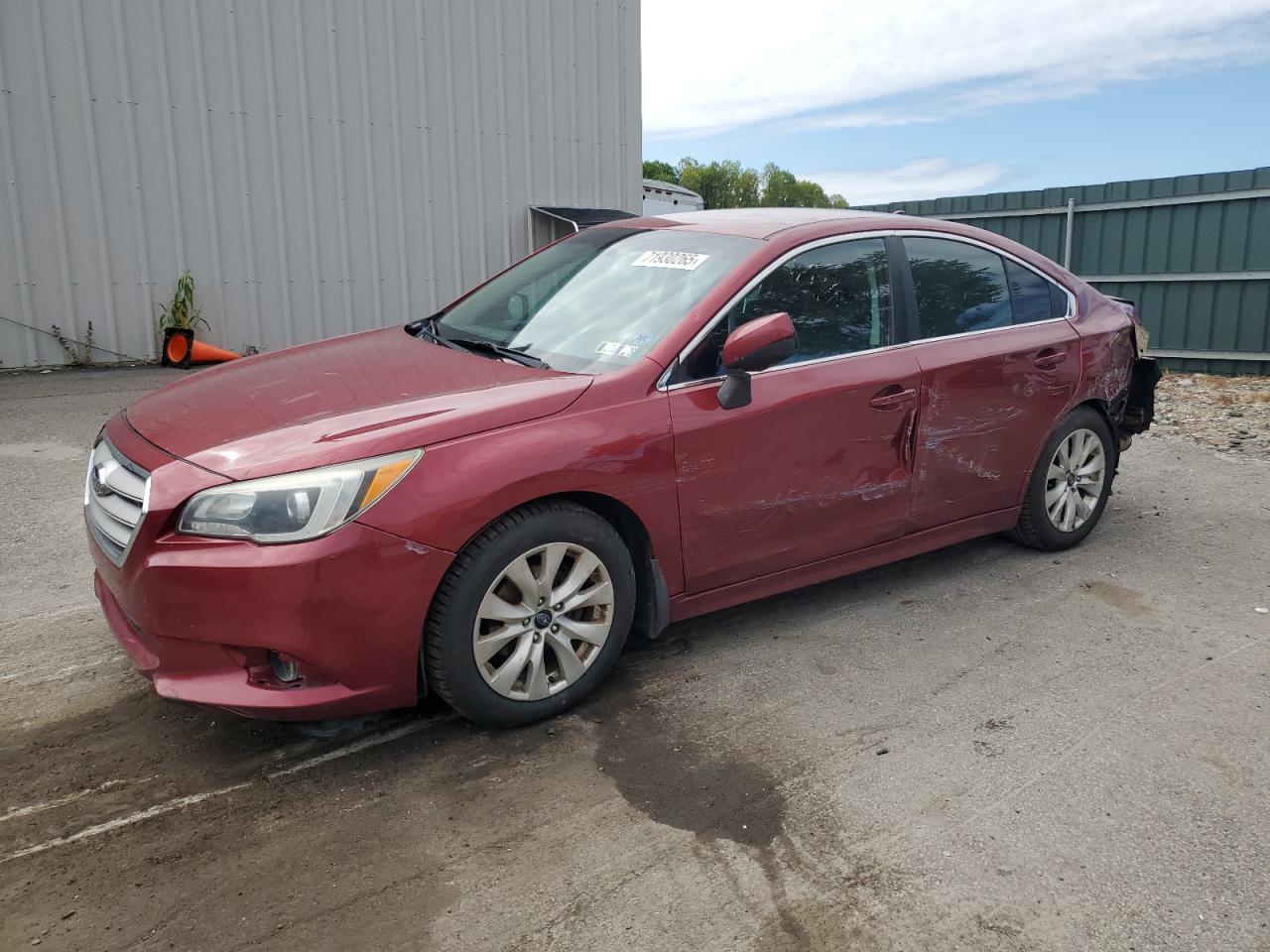 2016 Subaru Legacy 2.5 2.5I PREMIUM