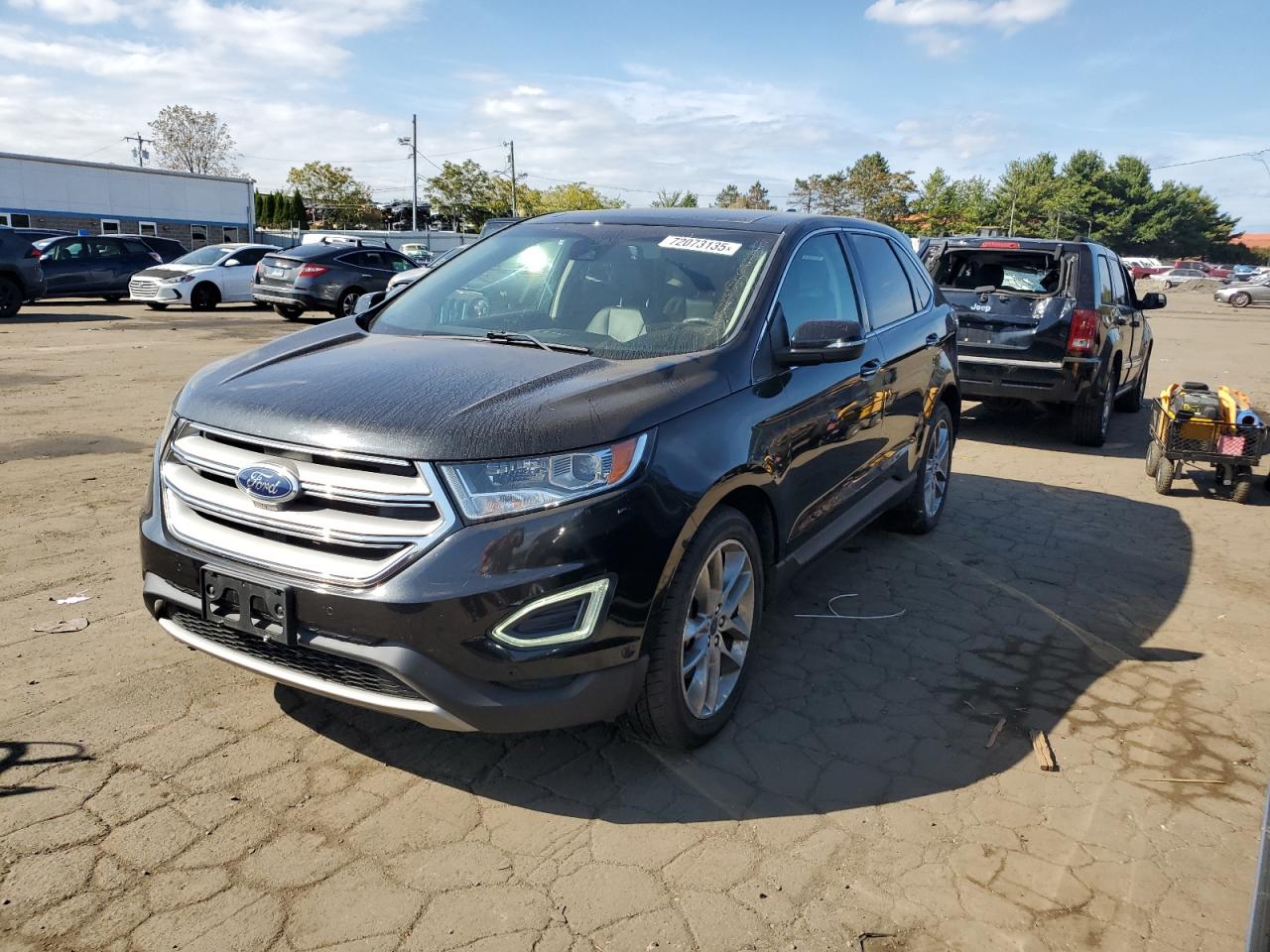 2015 Ford Edge titanium TITANIUM